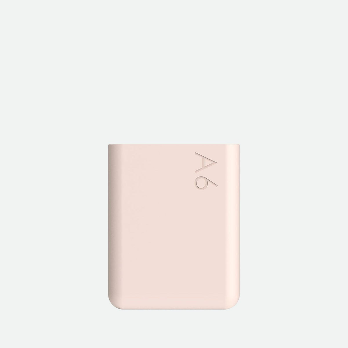 A6 memobottle sleeve - Pale Coral