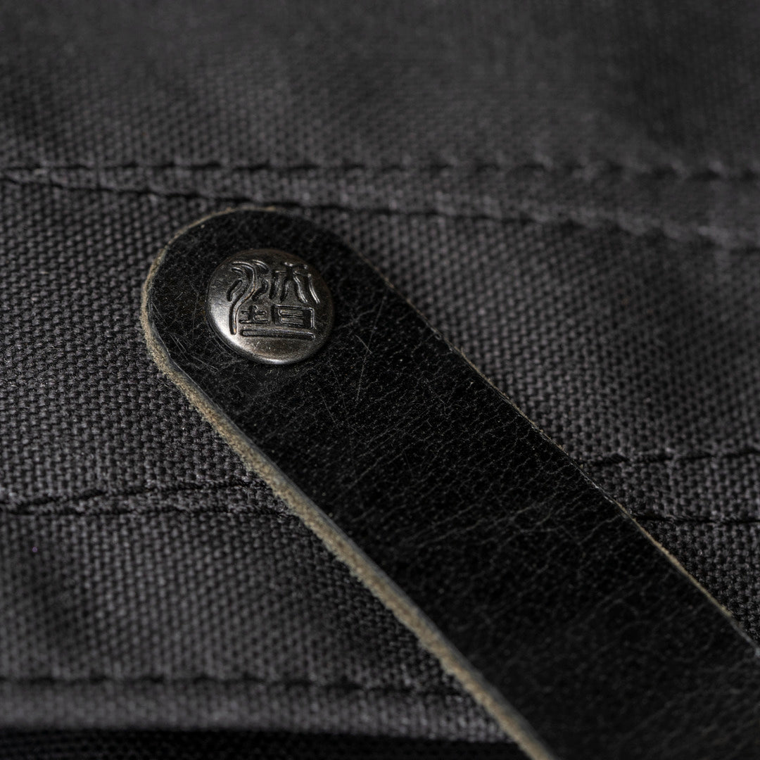 Wotancraft "New City Explorer" Scout Daily / Camera Bag 9L - Black Canvas / Black Leather