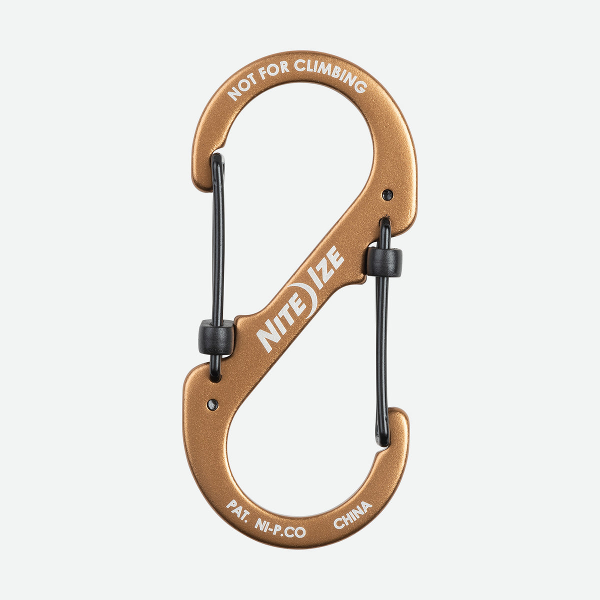 Nite Ize S-Biner SlideLock Aluminum #4 Coyote