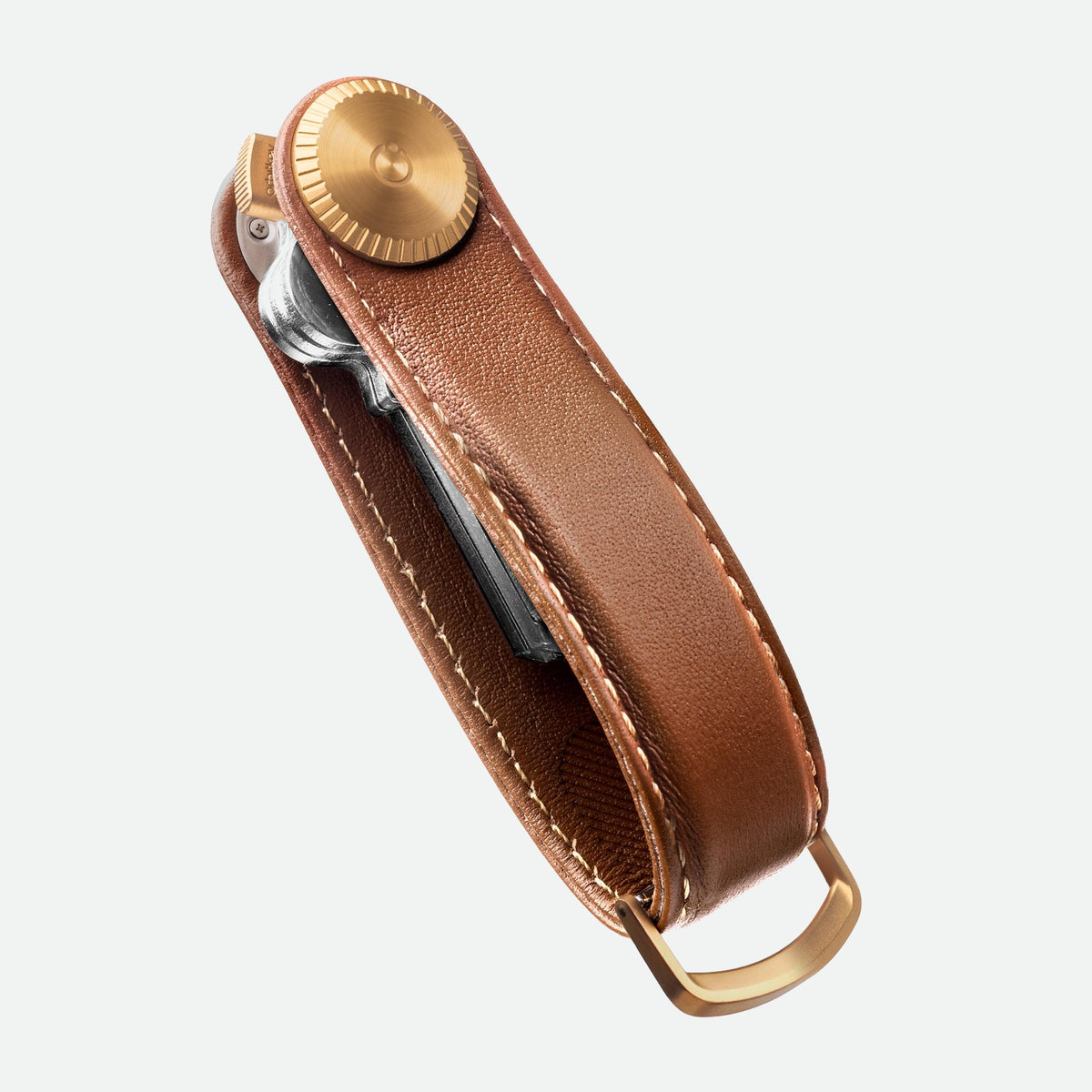 Orbitkey Key Organiser Pro Leather - Cedar