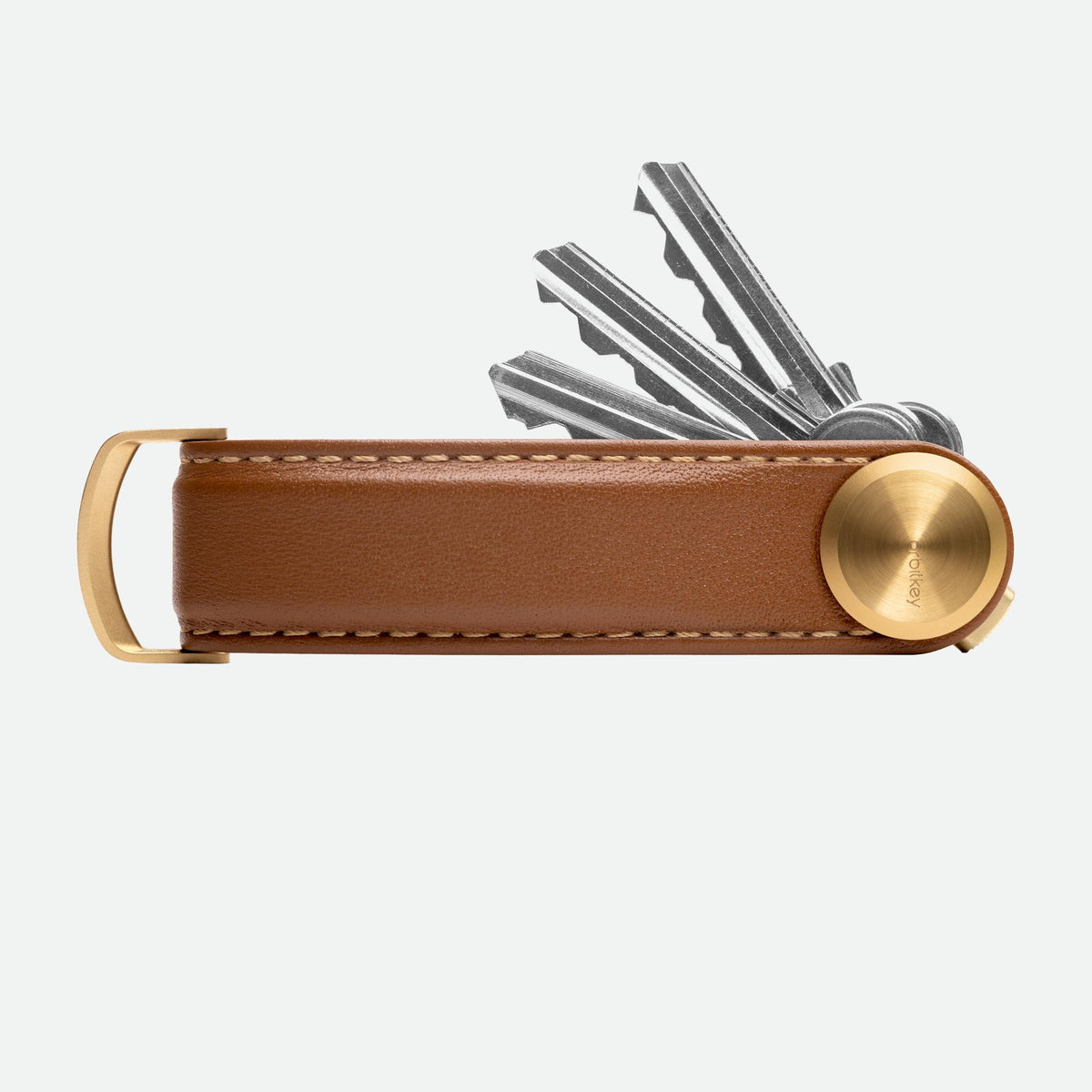 Orbitkey Key Organiser Pro Leather - Cedar