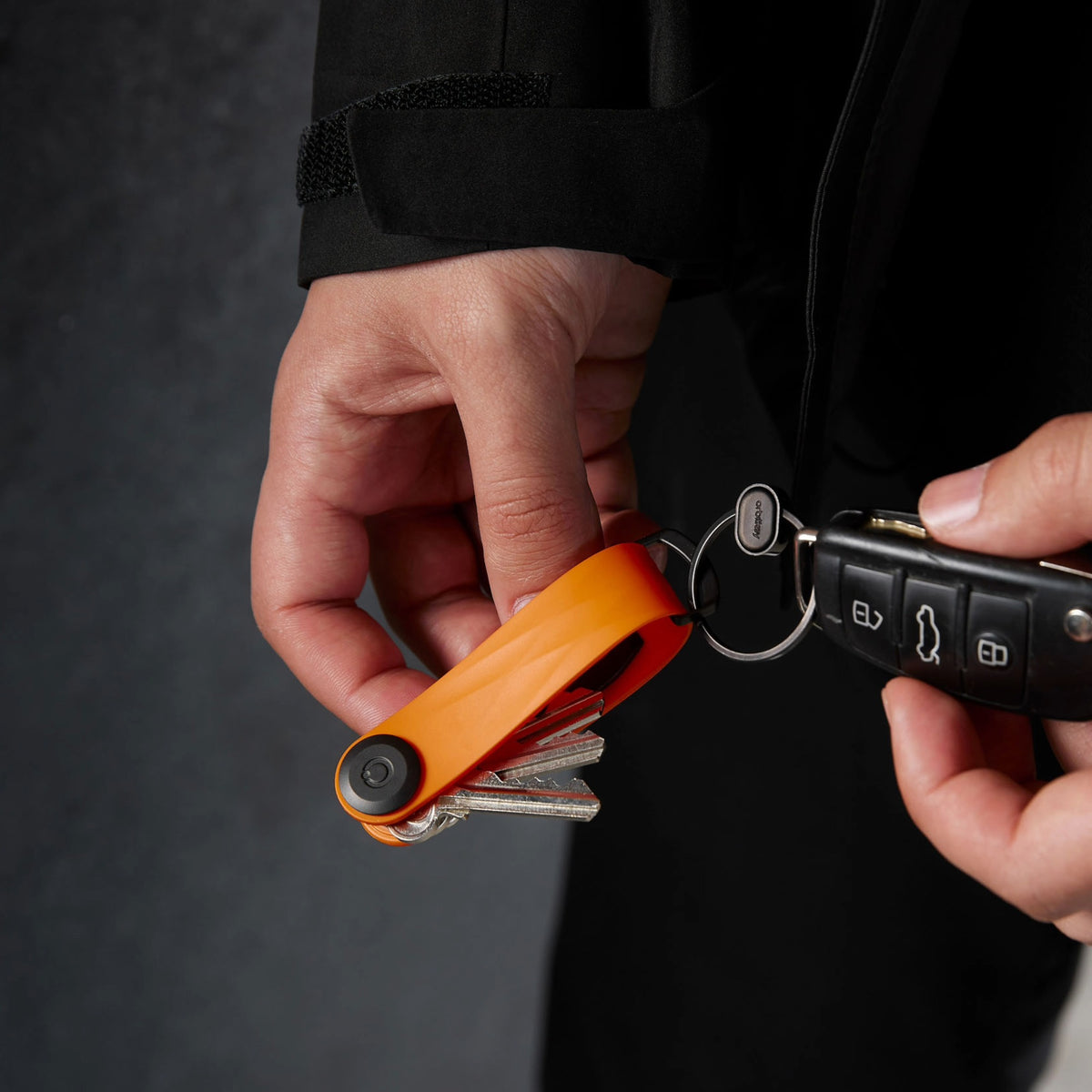 Orbitkey Key Organiser Active - Tangerine