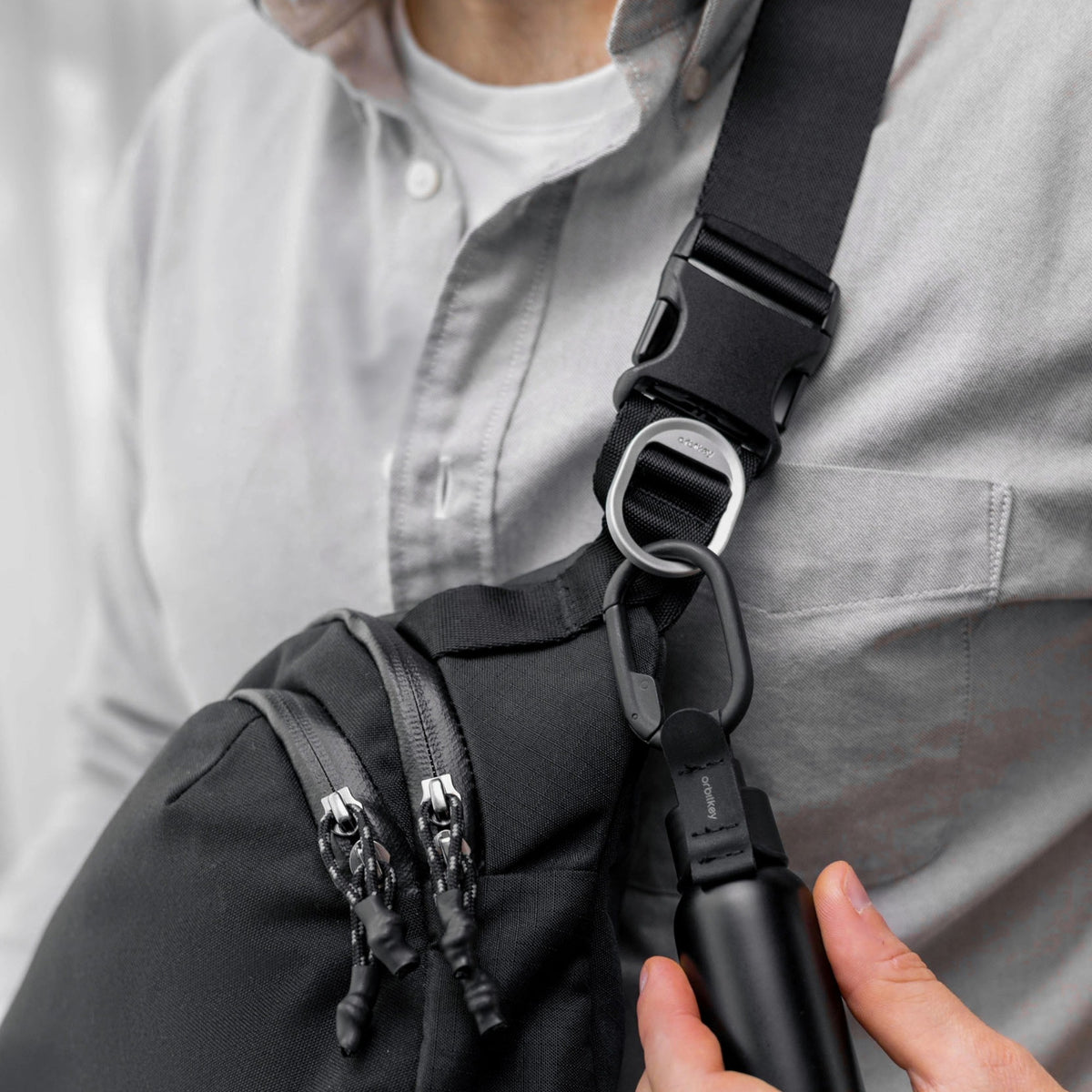 Orbitkey Urban Sling Plus (6L) - Black