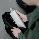 Slim Stainless Steel memobottle - Satin - Lifestyle image