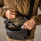 Wotancraft Sling Pouch 3.5L Upgrade - Black Canvas