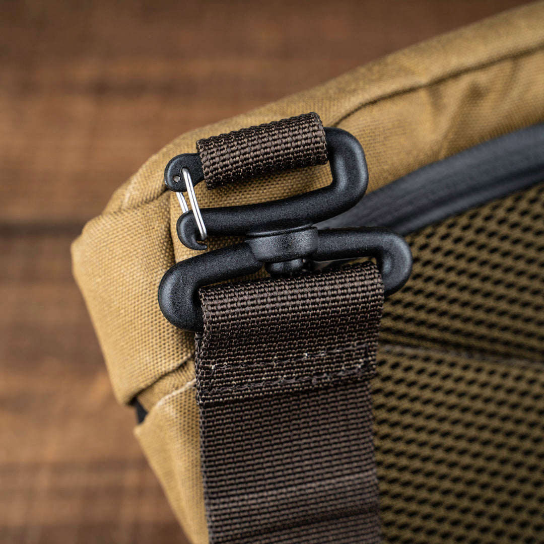 Wotancraft Sling Pouch 3.5L Upgrade - Khaki Brown Canvas