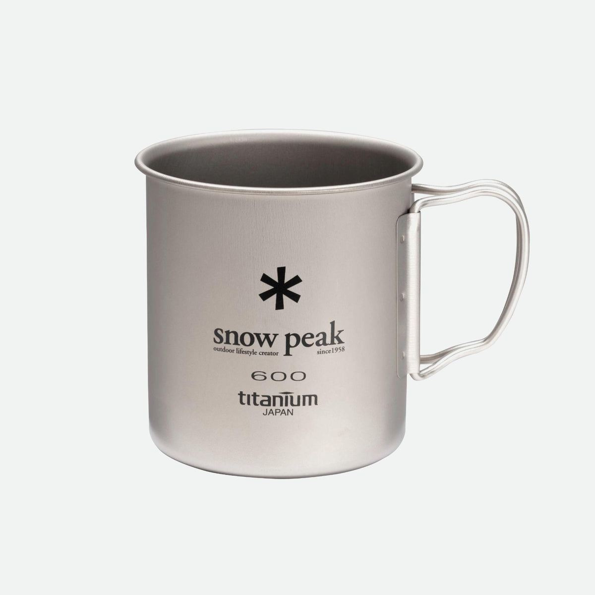 Snow Peak Ti-Single 600 Cup - Hero Image