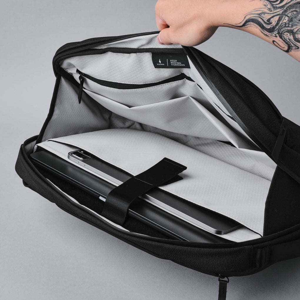 Alpaka Gear Elements Tech Brief Pro - Axoflux 600D Black