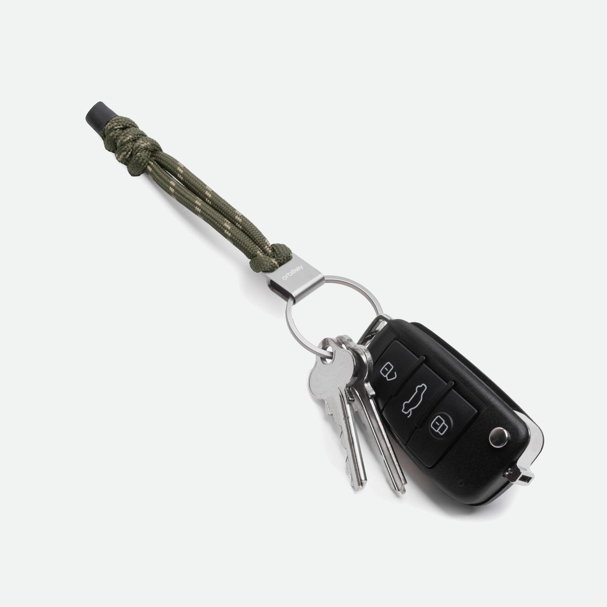 Orbitkey Urban Loop Keychain - Olive