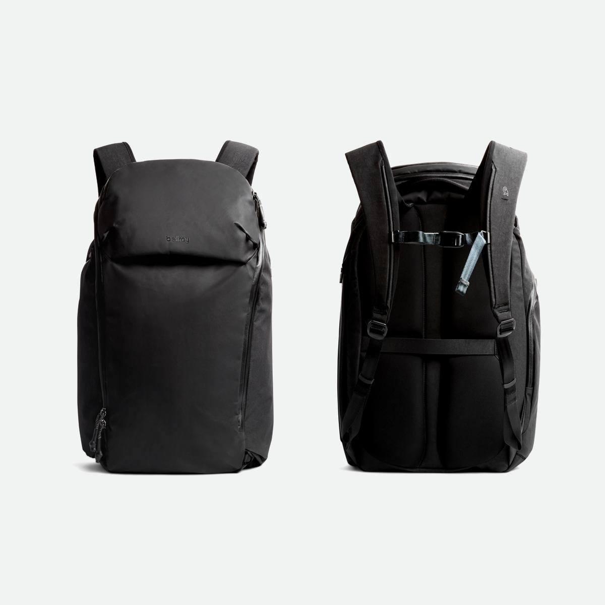 Bellroy Venture Travel Pack 26L - Jet Black (Leather Free)
