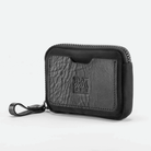 Wotancraft Nylon + Leather Essential Wallet - Black Canvas / Black Accent