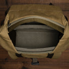 Wotancraft "New Pilot" Travel Camera Backpack 18L - Khaki Brown Canvas