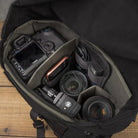 Wotancraft "Pilot" Travel Camera Bag 10L Upgraded - Black Canvas