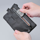 Alpaka Zip Clutch Black