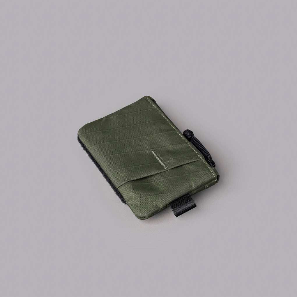 Alpaka Gear Zip Pouch Pro - Hook & Loop - X-Pac® VX21 Dark Green