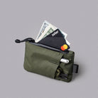 Alpaka Gear Zip Pouch Pro - Hook & Loop - X-Pac® VX21 Dark Green
