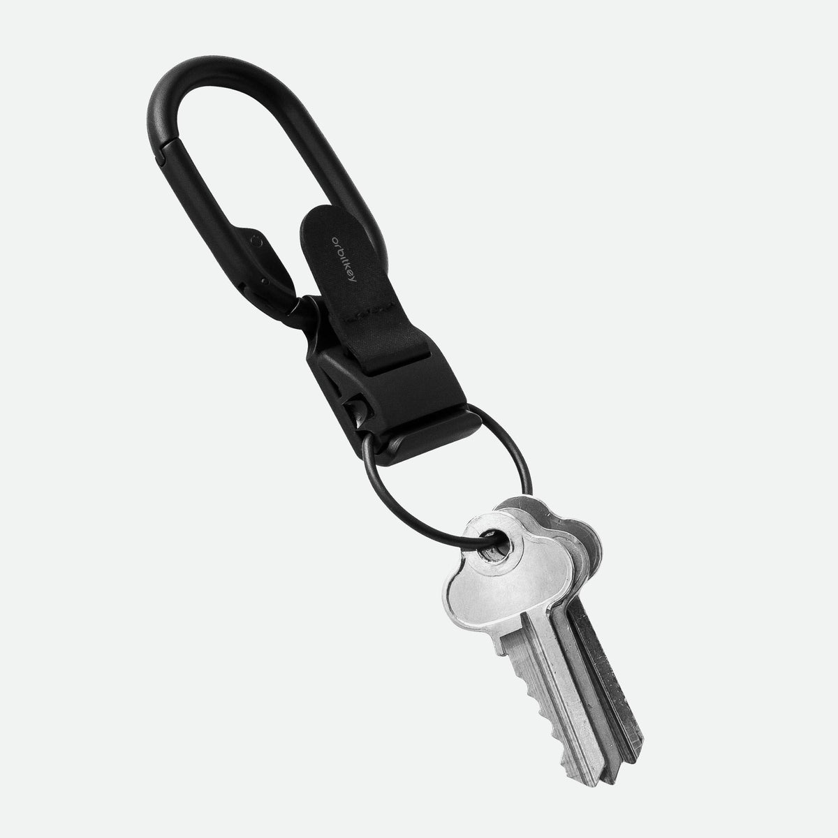 Orbitkey Clip v2 - All Black - Hero Image